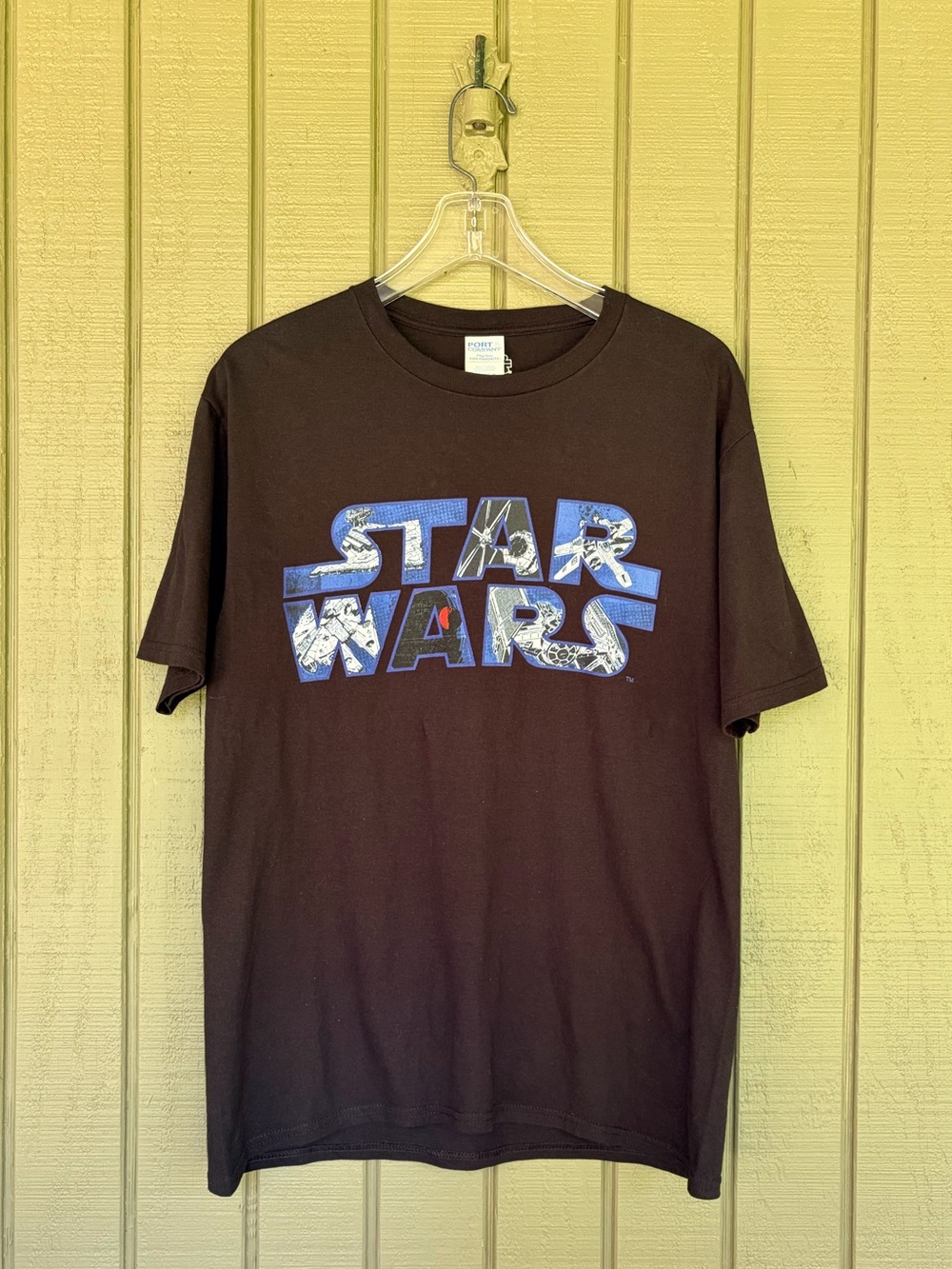 Star Wars Graphic Tee Port & Company Fan Favorite Ring Spun Cotton - Men's Med